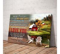 YAASIMOULE I Have Found The One Whom My Soul Loves Lake View Canvas Prints