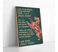 YAASIMOULE I’m Your Friend Your Partner Your Irish Setter Canvas Prints Wall Art