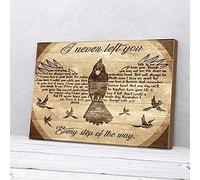 YAASIMOULE I Never Left You Brown Heaven Cardinal Canvas Prints Wall Art