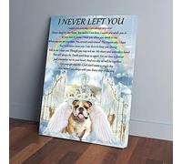 YAASIMOULE I Never Left You Bulldog Canvas Prints