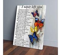 YAASIMOULE I Never Left You Butterfly Canvas Prints