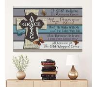 YAASIMOULE I Still Believe in Amazing Grace canvas wall art