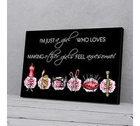 YAASIMOULE Im Just A Girl Loves Making Others Girl Awesome Sewing Canvas Prints