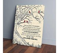 YAASIMOULE In My Life I’ve Loved Them All Tree Birds Canvas Prints