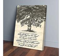 YAASIMOULE In My Life I’ve Loved Them All Tree Heart Love Canvas Prints