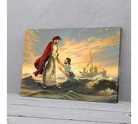 YAASIMOULE Jesus Saves Me Canvas Prints