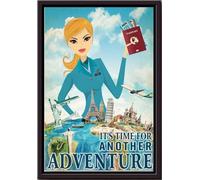 YAASIMOULE Missing You Husband Some Days I Miss So Much Poster Framed Matte Canvas