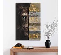 YAASIMOULE My God’s not dead canvas wall art