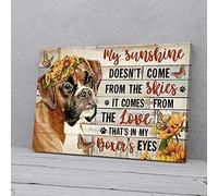 YAASIMOULE My Sunshine Come From Love In The Eyes Boxer Canvas Prints