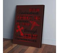 YAASIMOULE Never Underestimate A Surgical Tech Proud OTA Canvas Prints