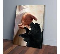 YAASIMOULE Newfoundland Take My Hand Jesus Canvas Prints