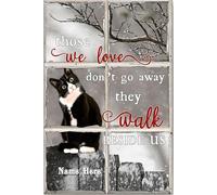YAASIMOULE Personalized Tuxedo Cat Poster & Canvas Those We Love Don't Go Away They Walk Beside Us Everyday Memorial Gifts Wall Art Custom Name Home Decor