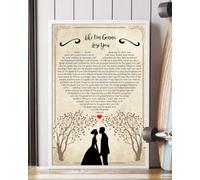 YAASIMOULE Poster Like I'm Gonna Lose You Song Lyrics Portrait Wall Art Home Decor