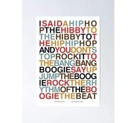 YAASIMOULE Poster Rapper's Delight Sugarhill Gang For Lovers Wall Art Decor