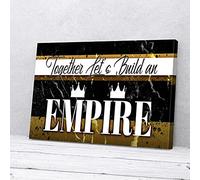 YAASIMOULE Together Let’s Build An Empire Canvas Prints Wall Art