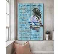 YAASIMOULE Turtles toward the beach under the moonlight I can only imagine Jesus Portrait Canvas Print Wall Art