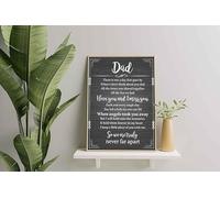 YAASIMOULE Wall Decoration, Home Decor, Decoration Room Dad There Is Not A Day That Goes By When I Don'T Think About You Dad