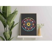 YAASIMOULE Wall Decoration, Home Decor, Decoration Room Gimme The Beat, Boys And Free My Soul I Wanna Get Lost In Your Rocknroll