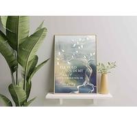 YAASIMOULE Wall Decoration, Home Decor, Decoration Room I'Ll Hold You In My Heart Until I Hold You In Heaven