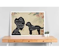 YAASIMOULE Wall Decoration, Home Decor, Decoration Room Pomeranian Girl Therapist Best Friend You are Not Just A Cavapoo Dog
