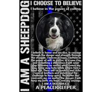 YAASIMOULE Wall Decoration Home Decor Room I Choose To Believe Am A And Peacekeeper Border Collie_MH1808