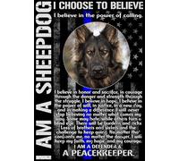 YAASIMOULE Wall Decoration Home Decor Room I Choose To Believe Am A And Peacekeeper Dutch Shepherd_MH1808