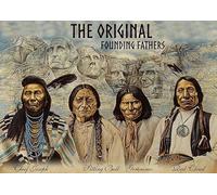 YAASIMOULE Wall Decoration Home Decor Room Native American Leaders The Original Founding Fathers