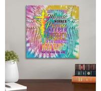 YAASIMOULE Way Maker Lyrics canvas wall art