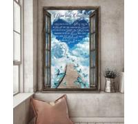 YAASIMOULE Way to heaven I can only imagine Heaven Portrait Canvas Print Wall Art