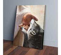 YAASIMOULE Wolf Take My Hand Jesus Canvas Prints