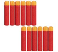 YAAVAAW 2pcs Bandolier Wrist Hand Strap + 50pcs 7.4cm Blue Refill Darts X Shots Foam Bullet Darts for Nerf N-strike Elite Series Blasters Kids Nerf Toy Gun Bullets Darts Refill