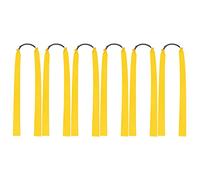 YAAVAAW 6 Pcs Flat Slingshot Rubber Bands - Stretchy, Elastic Replacement Bands for Hunting Catapults