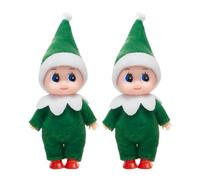 YAAVAAW Baby Doll, Christmas Tradition Mini Elf Baby Doll Christmas Accessory Tiny Baby Elf Dolls,Christmas Novelty Toys for Kids,Girls,Boys,Xmas, Stocking Stuffers