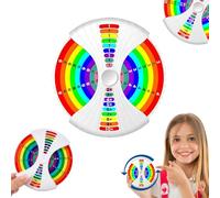 YAAVAAW Math Fidget Spinner,Math Fact Fidget Spinners,Number Fidget,Double Sided Educational Spinner Math Game Toy,Multiplication Divide Maths Fidget for Learning,School Classroom Prizes