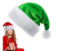 YAAVAAW Santa Hat Deluxe Christmas Hat for Kids,Adults,Luxury Xmas Hat Plush Santa Claus Hat,Unisex Christmas Party Hat,Father Christmas Hat Costume Gifts for Women,Men Xmas New Year Party Hat