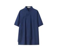 Yaaxinb Unisex Zen Meditation Costume Spring Autumn Loose Comfortable Linen Taoist Outfit