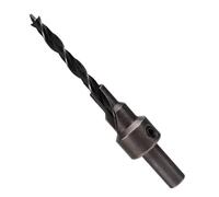 YaaYii Adjustable Multi-Step Countersink for Confirmat Screw Two-Piece Drill Bit M5x 40mm Tools