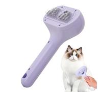 Yabauuop Hair Removal Spray Cat Brush, USB Charging Cat Massage Brush With Water Tank And Release Button, Spray Comb Pet Supplies For Long And Short Haired Cats And Dogs