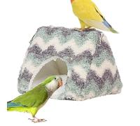 Yabauuop Parrot Cave, Cotton Birds House Cage, Winter Warm Bird Tent Cabin, Stuffed Bird Hideaway Cave Thickened For Small Pets Sleeping And Playing