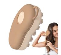 Yabauuop Scalp Massage Tool - Silicone Ice Compress Cooling Head Massager,Removable Multifunctional Beauty Tool, Hair Relaxation Brush for Men Women Hair Care