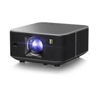 YABER K3 Smart Beamer with Google TV & Sound by JBL, Daylight Projector with WiFi 6 & Bluetooth, Mobile Projector for Home Theater and Outdoor, Car Image Setting, Netflix
