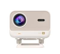 Yaber Portable Projector L2 Plus 4K Outdoor with WiFi 6 and Bluetooth, Seamless Auto Focus, Built-in Android System with Adjustable Angle for iPhone/TV Stick/HDMI/USB/Laptop/PS5