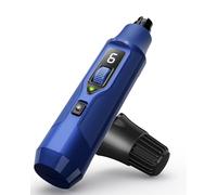 YABIFE 7-Speed Pet Nail Grinder with Light - Heavy Duty, Whisper Quiet Nail Trimmer for Dogs, Cats, Birds & Small Animals - Single-Handed Operation