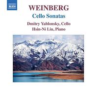 Yablonsky & Hsin-Ni Liu – Weinberg: Cello Sonatas – CD – Naxos