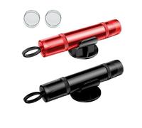 Yabound Life Hammer with Seatbelt Belt Cutter, 2 Pcs Car Window Breaker, 2 IN1 Emergency Escape Tool for Car Safety, Car Safety Hammer (B+W, AC07)