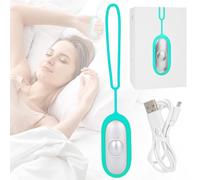 Yabound Sleep Aid, Handheld Sleep Aid Device, Microcurrent Sleeping Aids for Anxiety, USB Charging Anxiety Device, Sleep Aid Machine for Adults Relieve Anxiety and Stress (Cyan)