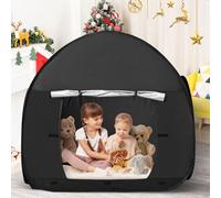 Yabumak Pop up Tent Sensory Tent Blackout Tent for Kids Pop up Den Indoor Tents Kids Playhouse Foldable Play Tent Canvas Childrens Tents for Girls & Boys