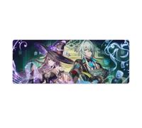 Yabzfal The Herta Anaxagoras Gaming Mouse Mat Anime Edition - Non-Slip Rubber Base, Stitched Edges, Extra Large Keyboard Mat for Game Fans & PC Setup