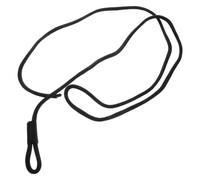 Yacht Bumper Rope 1.5m Polyester PP Mooring Line for Boat Dock | Black Protective Tether for Secure Tie-off, Maintains Safe Distance beside Piling Posts during Boat Rigging
