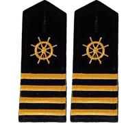 Yacht Captain Shoulder Boards Epaulets Sailor Epaulette Shoulder Boards Epaulets Captain Mate Navy Fleet Admiral Uniform Epaulette Sliders